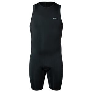 XCEL Men's Black Axis Short John Size M